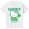 image:imageHello Kitty Lucky Clover Tee Shirt TShirtWhite