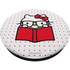 image:imageHello Kitty Nerd Glasses Book Studying PopSockets Adhesive PopGripAdhesive PopGrip