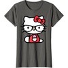 image:imageHello Kitty Nerd Glasses TShirtAsphalt Grey