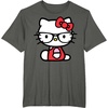 image:imageHello Kitty Nerd Glasses TShirtAsphalt Grey