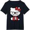 image:imageHello Kitty Nerd Glasses TShirtBlack