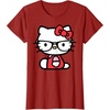 image:imageHello Kitty Nerd Glasses TShirtCranberry Red