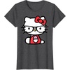 image:imageHello Kitty Nerd Glasses TShirtDark Heather Grey