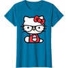 image:imageHello Kitty Nerd Glasses TShirtSapphire Blue
