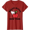 image:imageHello Kitty New York Big Apple Tee Shirt TShirtCranberry Red