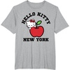 image:imageHello Kitty New York Big Apple Tee Shirt TShirtHeather Grey