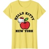 image:imageHello Kitty New York Big Apple Tee Shirt TShirtLemon Yellow