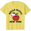 image:imageHello Kitty New York Big Apple Tee Shirt TShirtLemon Yellow