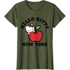 image:imageHello Kitty New York Big Apple Tee Shirt TShirtOlive Green