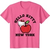 image:imageHello Kitty New York Big Apple Tee Shirt TShirtPink Heather