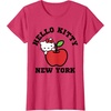 image:imageHello Kitty New York Big Apple Tee Shirt TShirtRed Heather