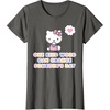 image:imageHello Kitty One Kind Word Can Change Someones Day TShirt SmallAsphalt Grey