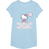image:imageHello Kitty One Kind Word Can Change Someones Day TShirt SmallBaby Blue