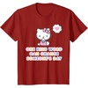 image:imageHello Kitty One Kind Word Can Change Someones Day TShirt SmallCranberry Red