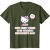 image:imageHello Kitty One Kind Word Can Change Someones Day TShirt SmallOlive Green