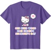 image:imageHello Kitty One Kind Word Can Change Someones Day TShirt SmallPurple Heather