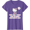 image:imageHello Kitty One Kind Word Can Change Someones Day TShirt SmallPurple Heather