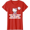 image:imageHello Kitty One Kind Word Can Change Someones Day TShirt SmallRed