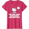 image:imageHello Kitty One Kind Word Can Change Someones Day TShirt SmallRed Heather