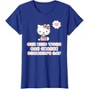 image:imageHello Kitty One Kind Word Can Change Someones Day TShirt SmallRoyal Blue