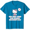 image:imageHello Kitty One Kind Word Can Change Someones Day TShirt SmallSapphire Blue