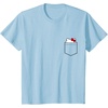 image:imageHello Kitty Peeking Pocket Tee Shirt TShirtBaby Blue