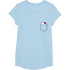 image:imageHello Kitty Peeking Pocket Tee Shirt TShirtBaby Blue