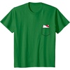 image:imageHello Kitty Peeking Pocket Tee Shirt TShirtKelly Green