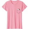 image:imageHello Kitty Peeking Pocket Tee Shirt TShirtPink