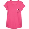 image:imageHello Kitty Peeking Pocket Tee Shirt TShirtPink Heather