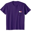 image:imageHello Kitty Peeking Pocket Tee Shirt TShirtPurple