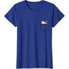 image:imageHello Kitty Peeking Pocket Tee Shirt TShirtRoyal Blue