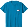 image:imageHello Kitty Peeking Pocket Tee Shirt TShirtSapphire Blue