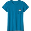 image:imageHello Kitty Peeking Pocket Tee Shirt TShirtSapphire Blue
