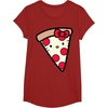 image:imageHello Kitty Pizza Slice Tee Shirt TShirtCranberry Red