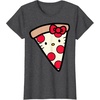 image:imageHello Kitty Pizza Slice Tee Shirt TShirtDark Heather Grey
