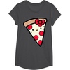 image:imageHello Kitty Pizza Slice Tee Shirt TShirtDark Heather Grey