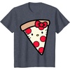 image:imageHello Kitty Pizza Slice Tee Shirt TShirtHeather Blue