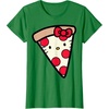 image:imageHello Kitty Pizza Slice Tee Shirt TShirtKelly Green