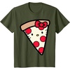 image:imageHello Kitty Pizza Slice Tee Shirt TShirtOlive Green