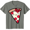 image:imageHello Kitty Pizza Slice Tee Shirt TShirtOlive Heather