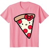 image:imageHello Kitty Pizza Slice Tee Shirt TShirtPink