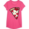 image:imageHello Kitty Pizza Slice Tee Shirt TShirtPink Heather
