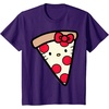 image:imageHello Kitty Pizza Slice Tee Shirt TShirtPurple