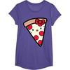 image:imageHello Kitty Pizza Slice Tee Shirt TShirtPurple Heather