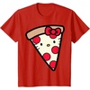 image:imageHello Kitty Pizza Slice Tee Shirt TShirtRed
