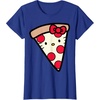 image:imageHello Kitty Pizza Slice Tee Shirt TShirtRoyal Blue