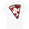 image:imageHello Kitty Pizza Slice Tee Shirt TShirtWhite