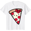 image:imageHello Kitty Pizza Slice Tee Shirt TShirtWhite