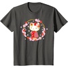image:imageHello Kitty Sakura Spring TShirtAsphalt Grey